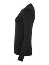 Craft Ability LS Long Sleeve Base Layer (Moisture Transport, Very Elastic Material) Black Ladies