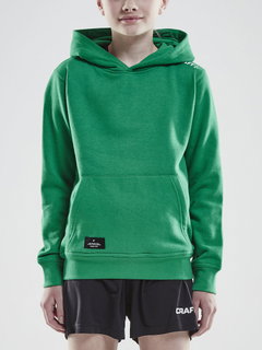Craft Kapuzenpullover Hoodie Community (athletische Passform) grün Kinder