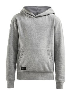 Craft Kapuzenpullover Hoodie Community (athletische Passform) grau Kinder