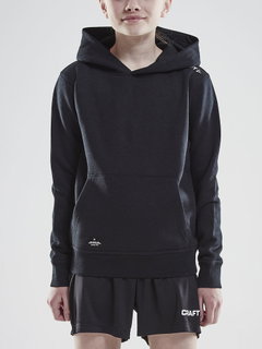 Craft Kapuzenpullover Hoodie Community (athletische Passform) schwarz Kinder