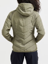 Craft Hybrid Jacket ADV Explore (lightly padded, windproof) khaki green Women