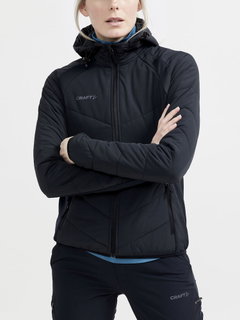 Craft Hybridjacke ADV Explore (leichte wattiert, winddicht) schwarz Damen