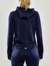 Craft Training Jacket Evolve Hood - durable mid-layer hooded jacket made of stretch material - navy blue women