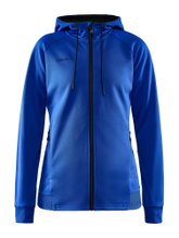 Craft Kapuzenjacke ADV Unify (funktionelles Recyclingpolyester) kobaltblau Damen