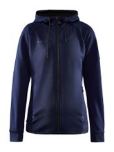 Craft Hooded Jacket ADV Unify (functional recycled polyester) navy blue Women