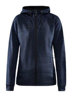 Craft Hoodie ADV Unify (functional recycled polyester) mélange blue Women