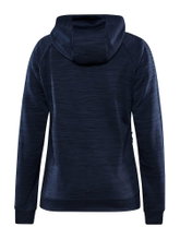Craft Kapuzenjacke ADV Unify (funktionelles Recyclingpolyester) melangeblau Damen