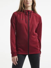 Craft Hoodie ADV Unify (functional recycled polyester) bordeaux/red Women