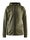 Craft Kapuzenjacke ADV Unify (funktionelles Recyclingpolyester) khakigrün Damen