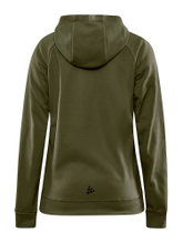 Craft Kapuzenjacke ADV Unify (funktionelles Recyclingpolyester) khakigrün Damen