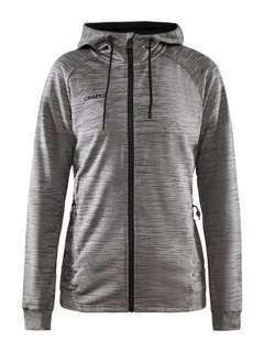 Craft Hooded Jacket ADV Unify (functional recycled polyester) dark grey Women