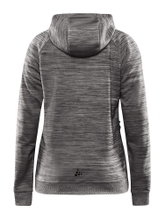 Craft Kapuzenjacke ADV Unify (funktionelles Recyclingpolyester) dunkelgrau Damen