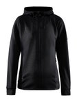 Craft Hooded Jacket ADV Unify (functional recycled polyester) black Women