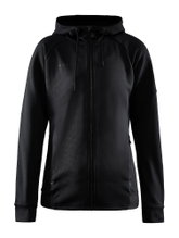 Craft Kapuzenjacke ADV Unify (funktionelles Recyclingpolyester) schwarz Damen