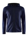 Craft Kapuzenjacke ADV Unify (2 Taschen, Recyclingpolyester) navyblau Herren