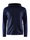 Craft Kapuzenjacke ADV Unify (2 Taschen, Recyclingpolyester) navyblau Herren