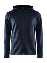 Craft Hooded Jacket ADV Unify (2 Pockets, Recycled Polyester) Blue Melange Men