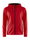 Craft Kapuzenjacke ADV Unify (2 Taschen, Recyclingpolyester) rot Herren