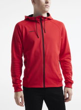 Craft Hooded Jacket ADV Unify (2 Pockets, Recycled Polyester) Red Men