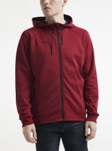 Craft Hooded Jacket ADV Unify (2 Pockets, Recycled Polyester) Bordeaux/Red Men