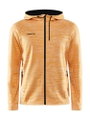 Craft Kapuzenjacke ADV Unify (2 Taschen, Recyclingpolyester) orange Herren