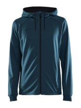 Craft Hooded Jacket ADV Unify (2 Pockets, Recycled Polyester) Teal Blue Men