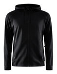 Craft Kapuzenjacke ADV Unify (2 Taschen, Recyclingpolyester) schwarz Herren