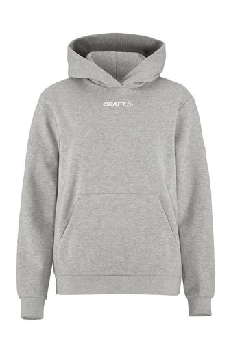 Craft Kapuzenpullover Community 2.0 Logo Hoodie (athletische Passform) grau Damen