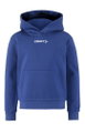 Craft Kapuzenpullover Community 2.0 Logo Hoodie (athletische Passform) kobaltblau Kinder