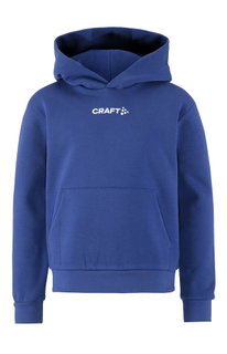 Craft Kapuzenpullover Community 2.0 Logo Hoodie (athletische Passform) kobaltblau Kinder