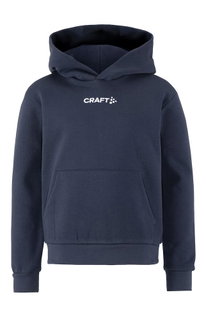 Craft Kapuzenpullover Community 2.0 Logo Hoodie (athletische Passform) navyblau Kinder