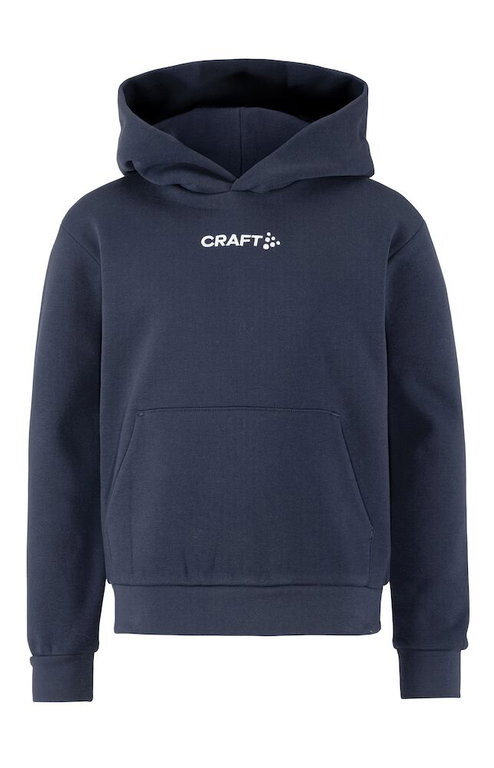 Craft Kapuzenpullover Community 2.0 Logo Hoodie (athletische Passform) navyblau Kinder