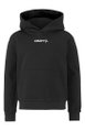 Craft Kapuzenpullover Community 2.0 Logo Hoodie (athletische Passform) schwarz Kinder