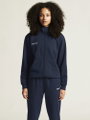 Craft Hooded Sweatshirt Community 2.0 Logo Full Zip Hoodie (Cotton/Polyester) navy blue Ladies