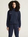 Craft Kapuzenpullover Community 2.0 Logo Full Zip Hoodie (Baumwolle/Polyester) navyblau Damen
