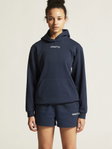 Craft Kapuzenpullover Community 2.0 Logo Hoodie (athletische Passform) navyblau Damen