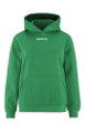 Craft Kapuzenpullover Community 2.0 Logo Hoodie (athletische Passform) grün Damen
