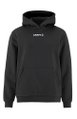 Craft Kapuzenpullover Community 2.0 Logo Hoodie (athletische Passform) schwarz Damen