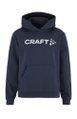 Craft Kapuzenpullover Community 2.0 Hoodie (hoher Tragekomfort) navyblau Damen