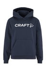 Craft Kapuzenpullover Community 2.0 Hoodie (hoher Tragekomfort) navyblau Damen