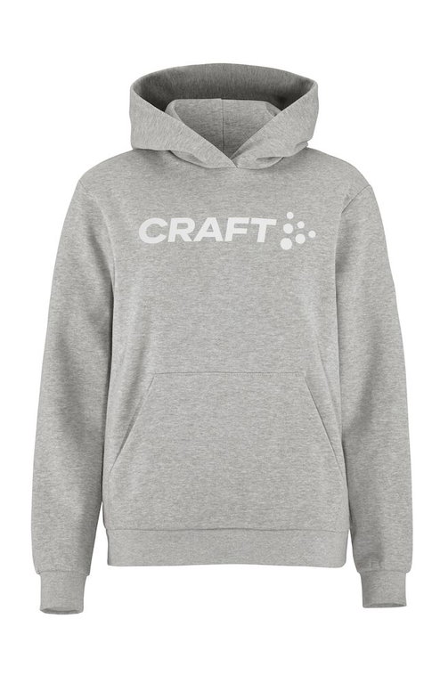 Craft Kapuzenpullover Community 2.0 Hoodie (hoher Tragekomfort) hellgrau Damen
