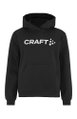 Craft Bluza z kapturem Community 2.0 (wysoki komfort noszenia) czarna damska