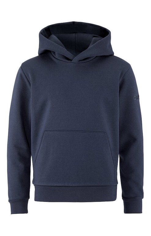 Craft Kapuzenpullover Community 2.0 Hoodie (athletische Passform) navyblau Kinder