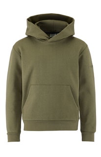 Craft Kapuzenpullover Community 2.0 Hoodie (athletische Passform) khakigrün Kinder