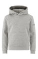 Craft Kapuzenpullover Community 2.0 Hoodie (athletische Passform) hellgrau Kinder
