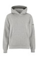 Craft Kapuzenpullover Community 2.0 Hoodie (athletische Passform) hellgrau Damen