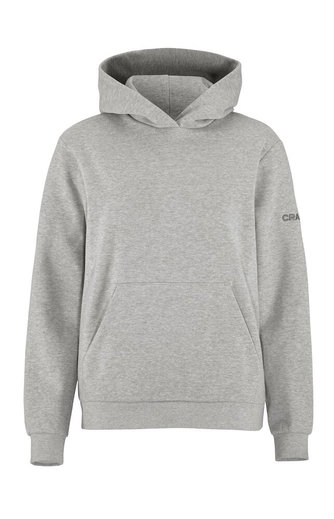 Craft Kapuzenpullover Community 2.0 Hoodie (athletische Passform) hellgrau Damen