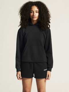 Craft Kapuzenpullover Community 2.0 Hoodie (athletische Passform) schwarz Damen