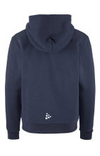 Craft Hooded Sweatshirt Community 2.0 Logo Full Zip Hoodie (Cotton/Polyester) navy blue Kids