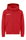 Craft Hooded Sweatshirt Community 2.0 Logo Full Zip Hoodie (Cotton/Polyester) red Kids